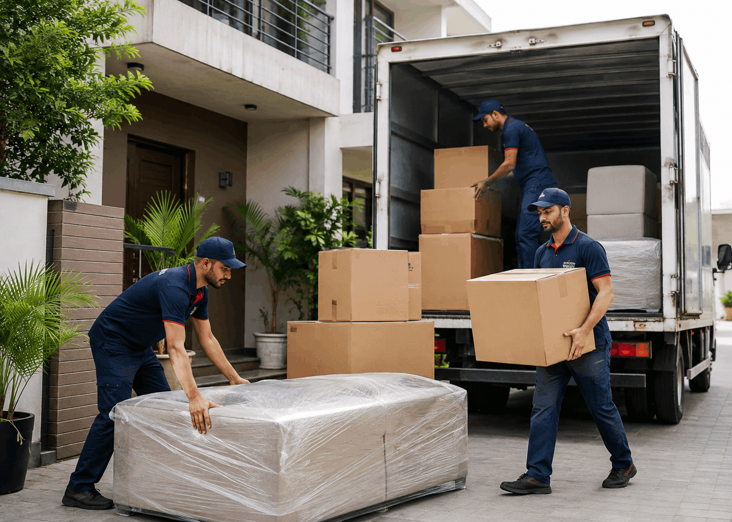Packers & Movers handled by a Vihaan crew